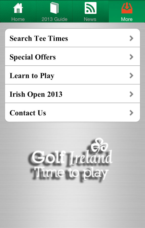 Irish Golf Guide截图2