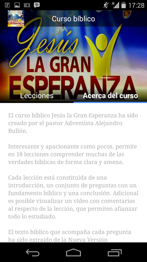 Curso Jesús la Gran Esperanza截图3