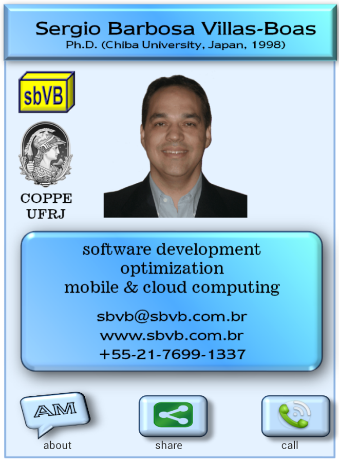 sbVB business card截图1