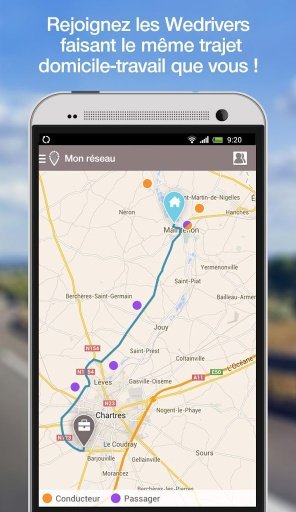 Wedrive - Covoiturage régulier截图5
