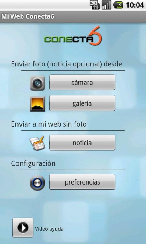 Conecta6 Mi Web截图2