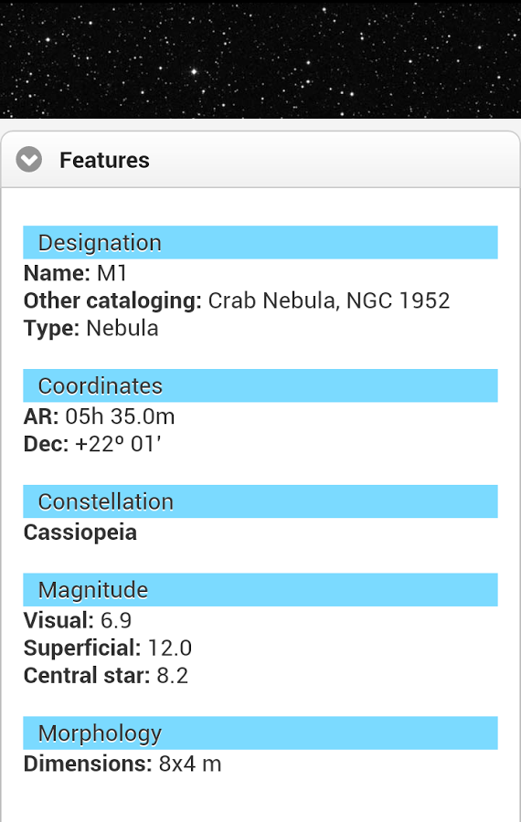 Messier Catalog - Astronomical截图3