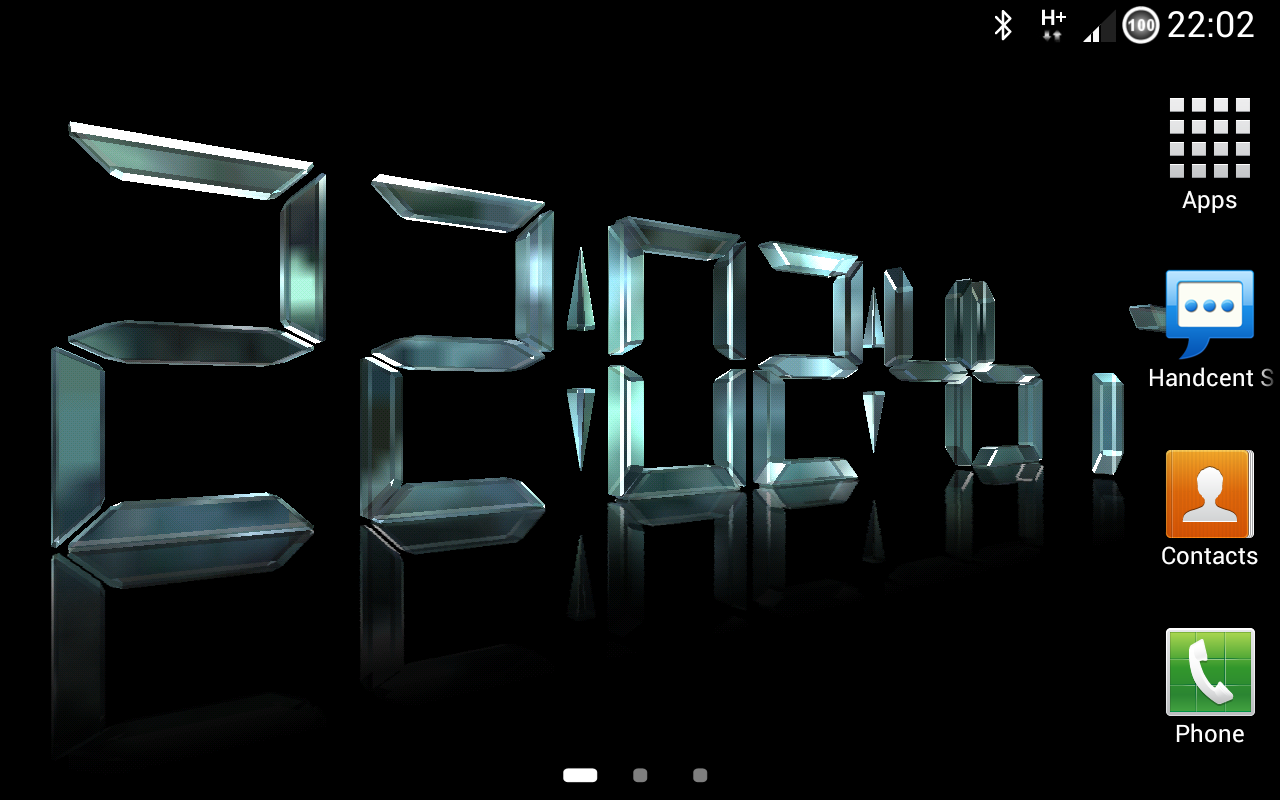 DigiClock 3D LWP截图4