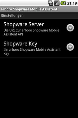 arboro Mobile Shopware Assist.截图2