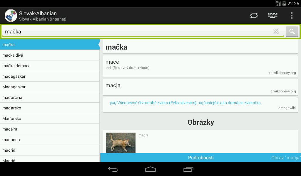 Slovak-Albanian slovník截图8