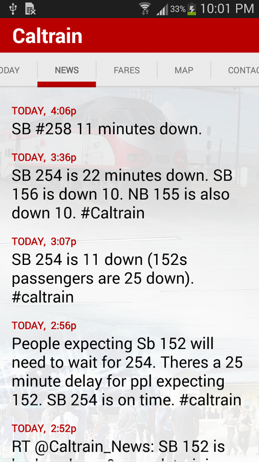 Caltrain截图2