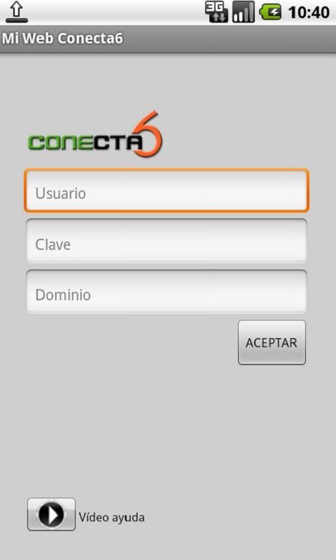 Conecta6 Mi Web截图1