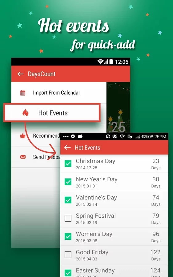 DaysCount - 倒数 圣诞版截图8