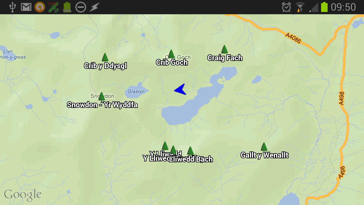 ShowMeHills UK mountain peaks截图2