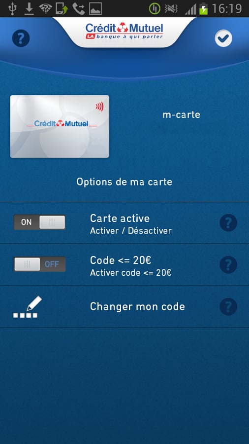 Cr&eacute;dit Mutuel Mobile M-C...截图3