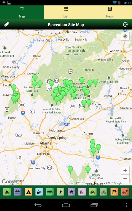 Chattahoochee-Oconee Forests截图5