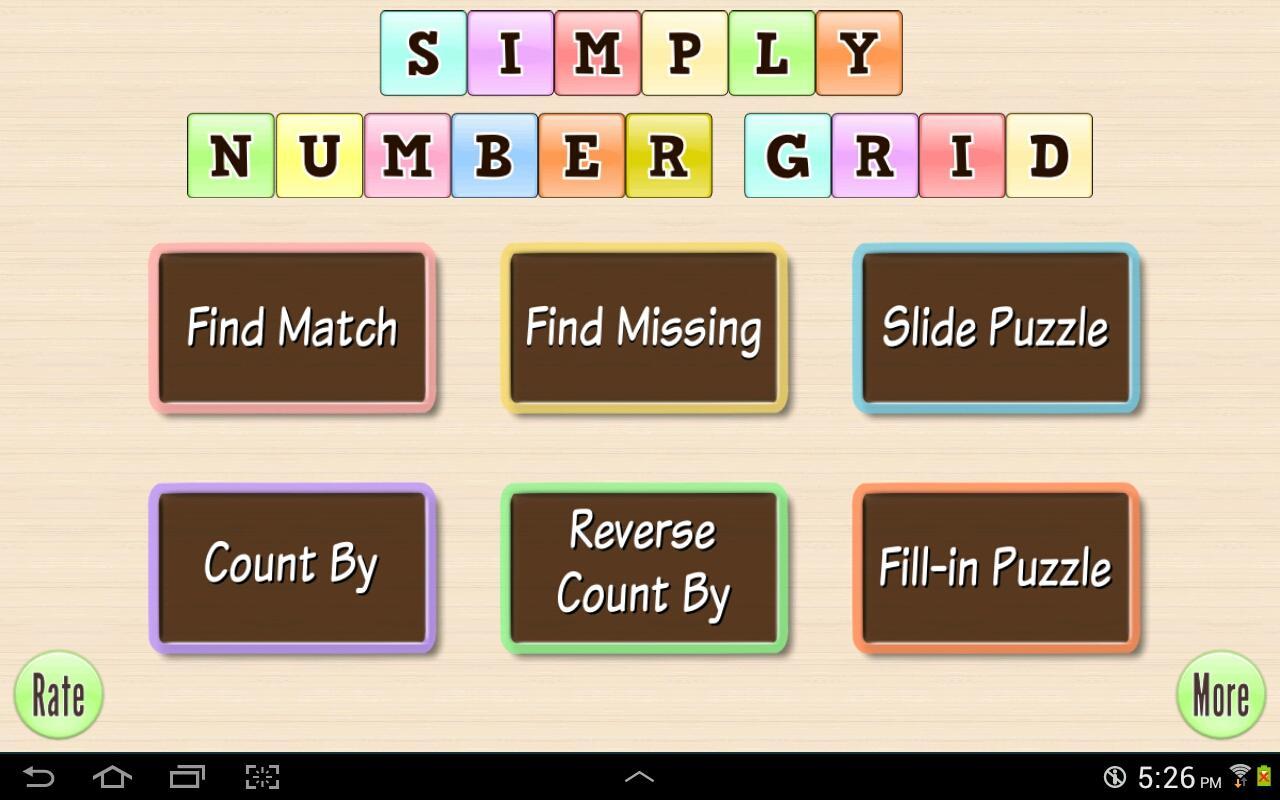 Simply Number Grid(Lite), Math截图1