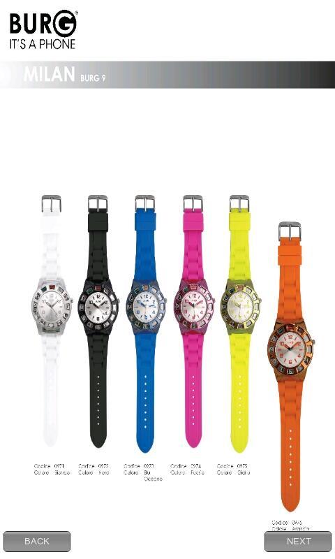 Catalogo Orologi Burg截图3