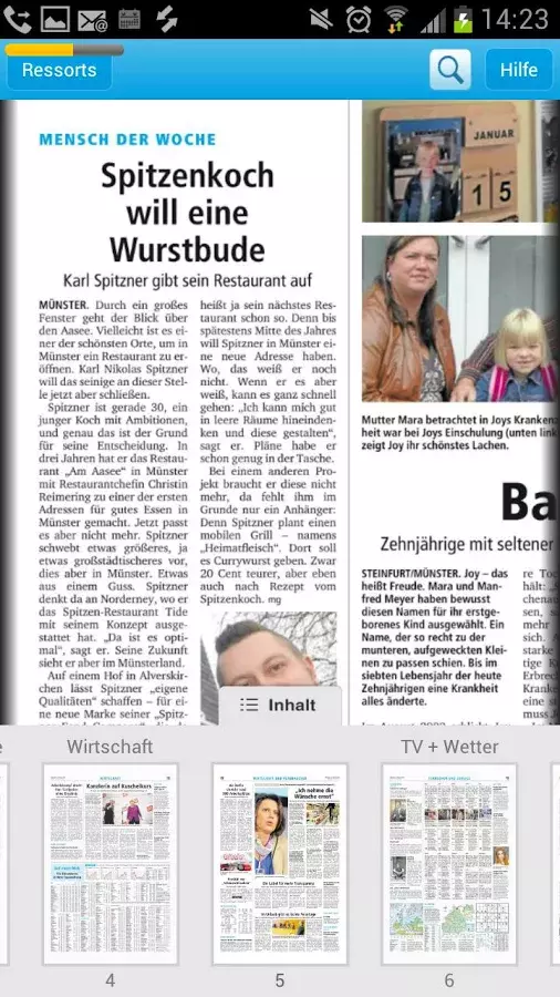 Münstersche Zeitung eZeitung截图4