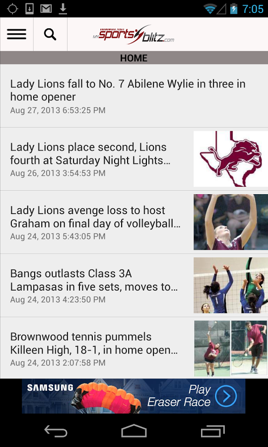 Brownwood Sports Blitz截图2