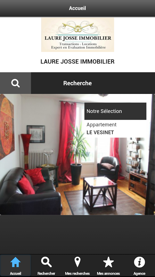 Laure Josse Agence Immobilière截图1