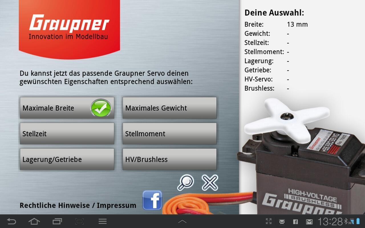 Graupner Servo Finder截图6