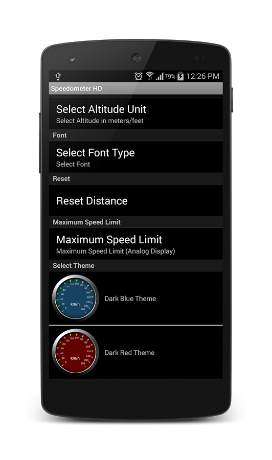 车速表 - Gps Speedometer截图4