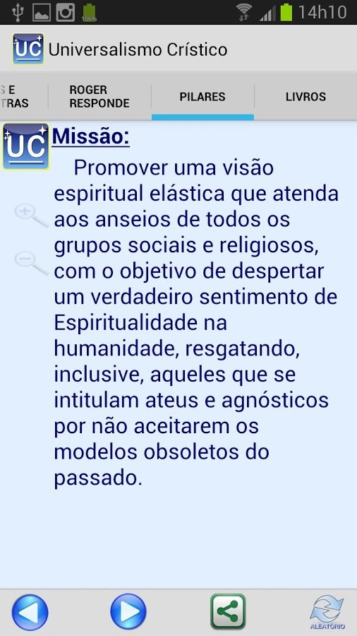 Universalismo Crístico截图7