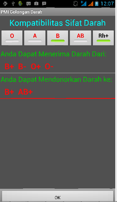 PMI Golongan Darah截图5