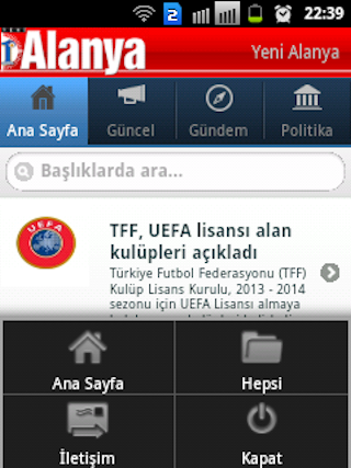 Yeni Alanya Gazetesi截图3