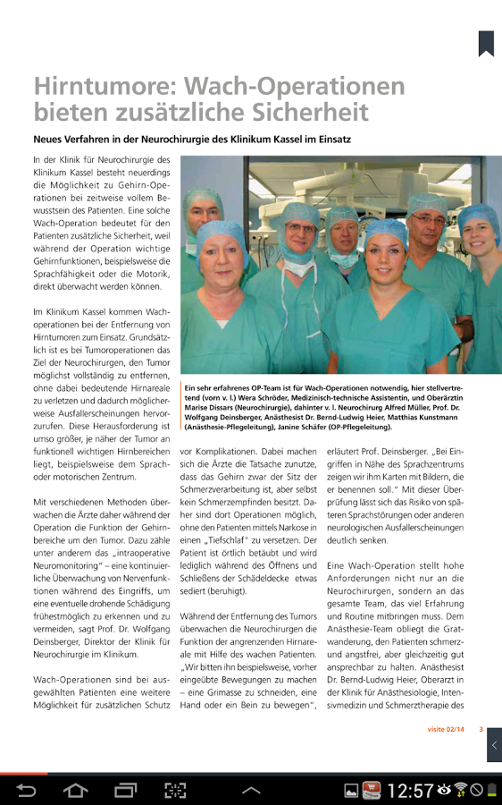 visite – GNH Patientenmagazin截图9