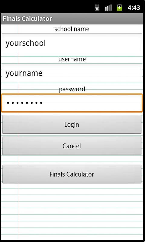 Finals Calculator截图2