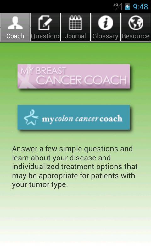 Cancer Coach截图1