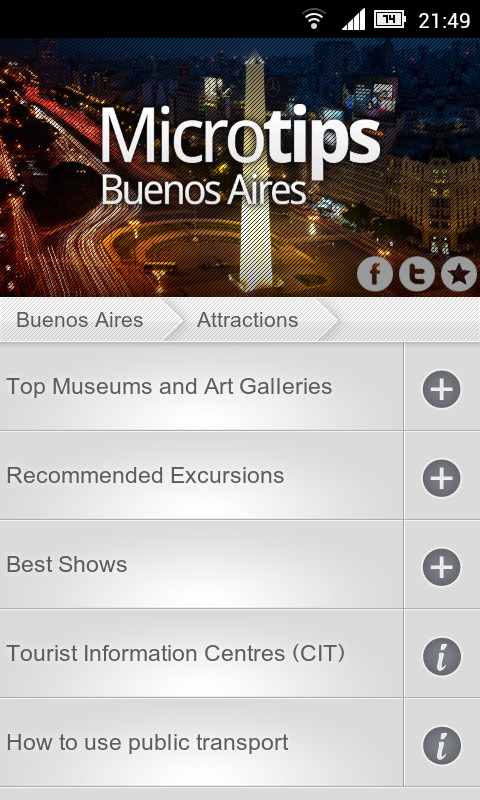 MicroTips Buenos Aires English截图3