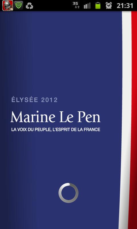 Marine Le Pen 2012截图3