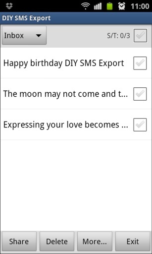 DIY SMS Export截图1