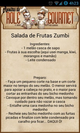 Receitas do Rol&ecirc; Gourmet截图4