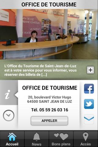 Office tourisme St Jean de Luz截图2