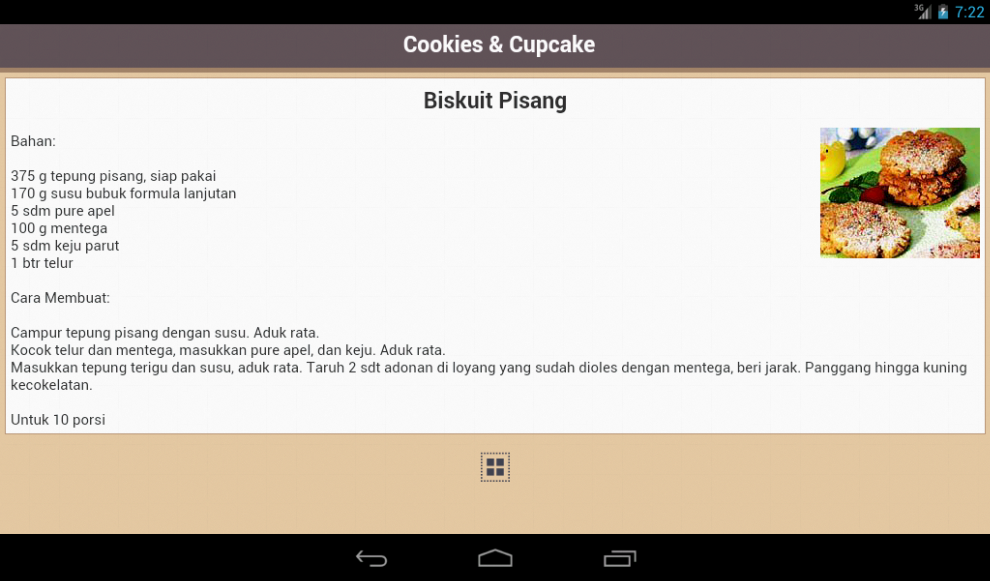 Resep Cookies & Cupcake截图4