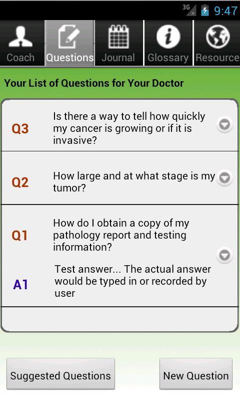 Cancer Coach截图4