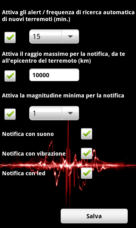 Terremoti Italia ed alert截图10