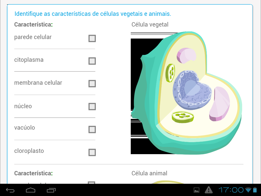 Células animais e vegetais截图4