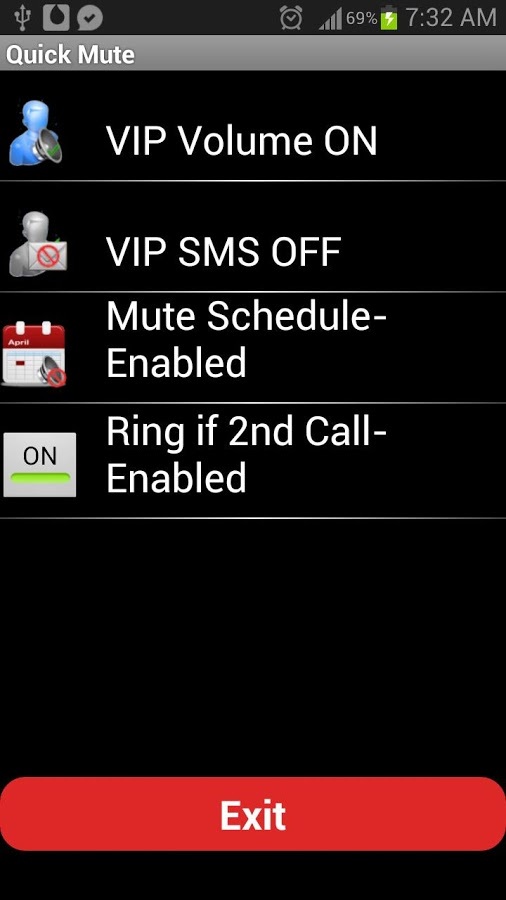 Mute 'N Caller Control Lite截图7