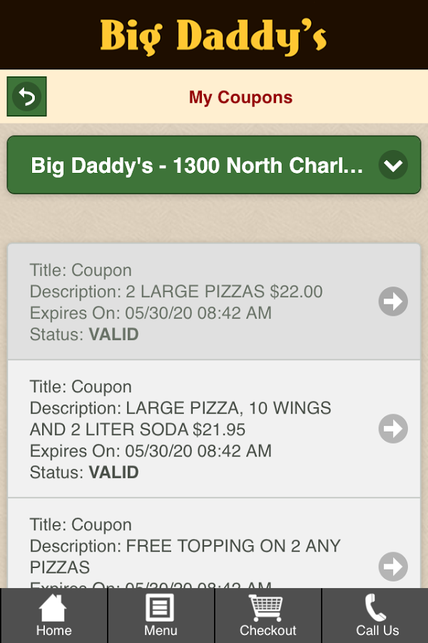 Esposito’s Big Daddy’s Pizza截图10