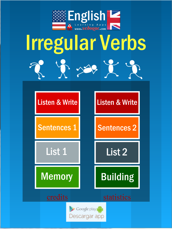 Vedoque Irregular Verbs截图4