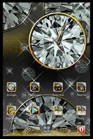 Diamond Widget Clock截图1