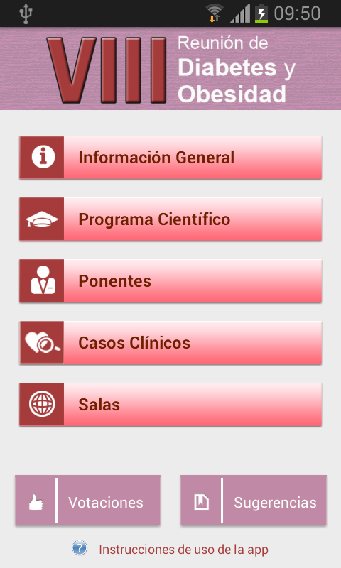 VIII Reunión Diabetes/Obesidad截图1