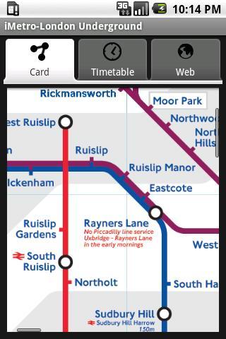 iMetro London Underground Info截图1