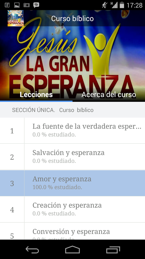 Curso Jesús la Gran Esperanza截图2