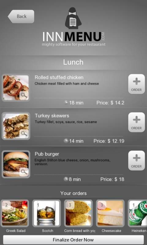 Innmenu free - restaurant menu截图2