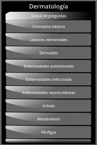 Dermatología preguntas examen截图7