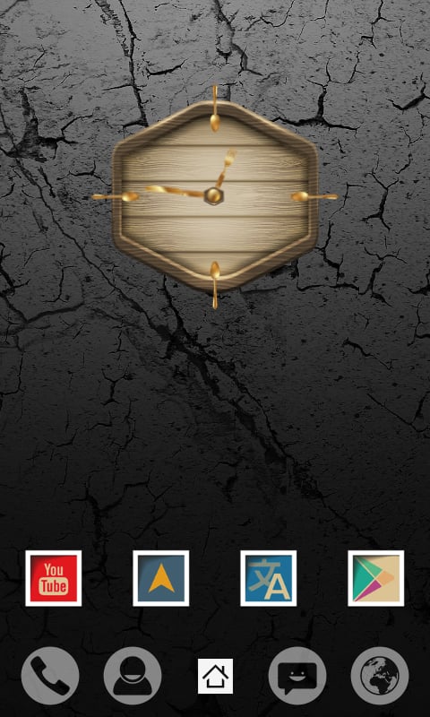 uccw skin wood clock截图4