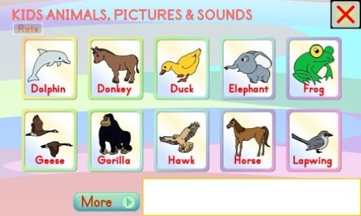 Kids Animals Pictures and Sounds截图3