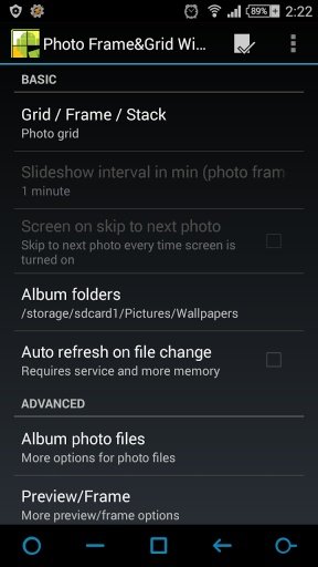 Photo Frame&amp;Grid Widget截图4