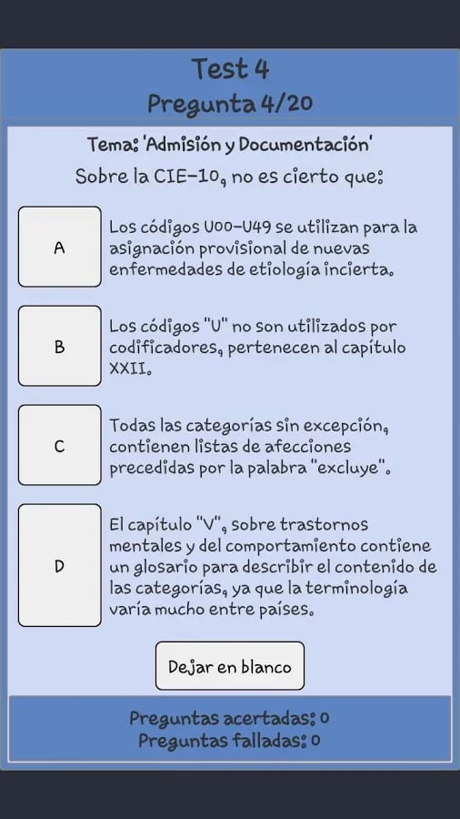 TestOpos Medicina General截图2